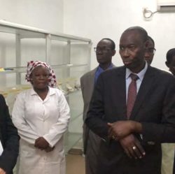 Visité du Ministre de l’Enseignement Supérieur et de la  Recherche Scientifique, Pr Mahamoudou FAMANTA